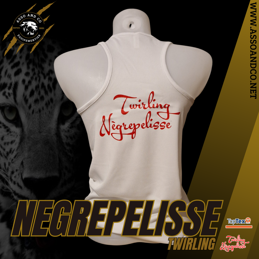 Débardeur Twirling Nègrepelisse