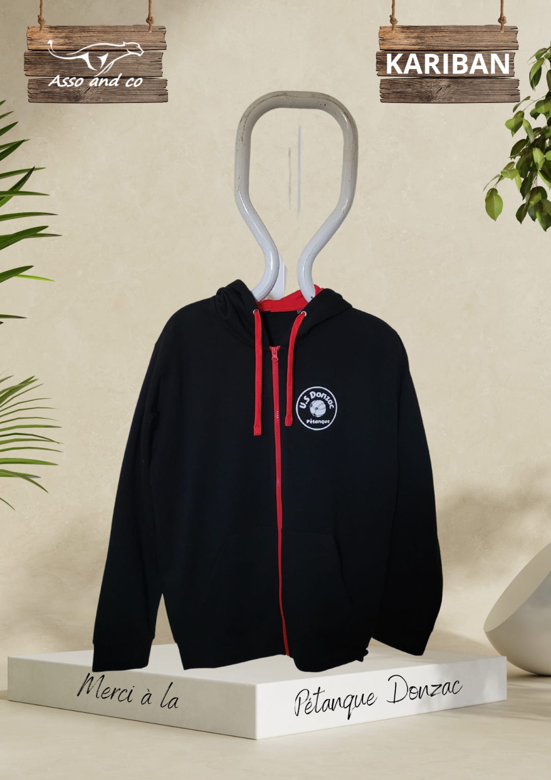 Veste Donzac pétanque