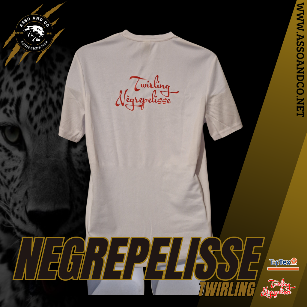 T-shirt Twirling Nègrepelisse