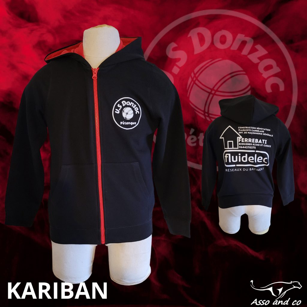 Veste pétanque Donzac