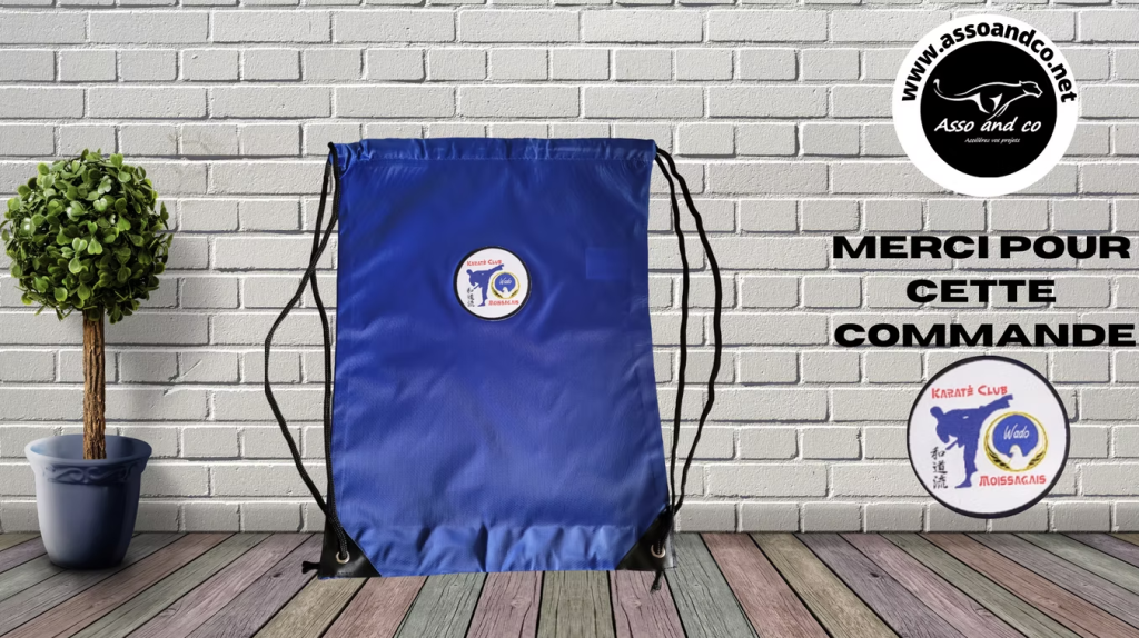 Sac cordelettes Karaté Moissac