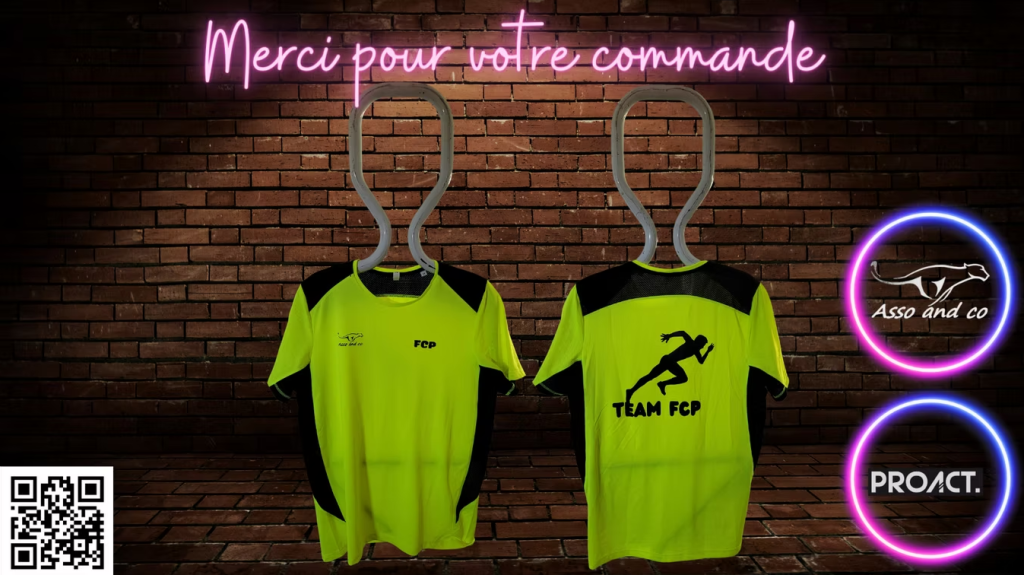 Maillot Team FCP Gandalou running