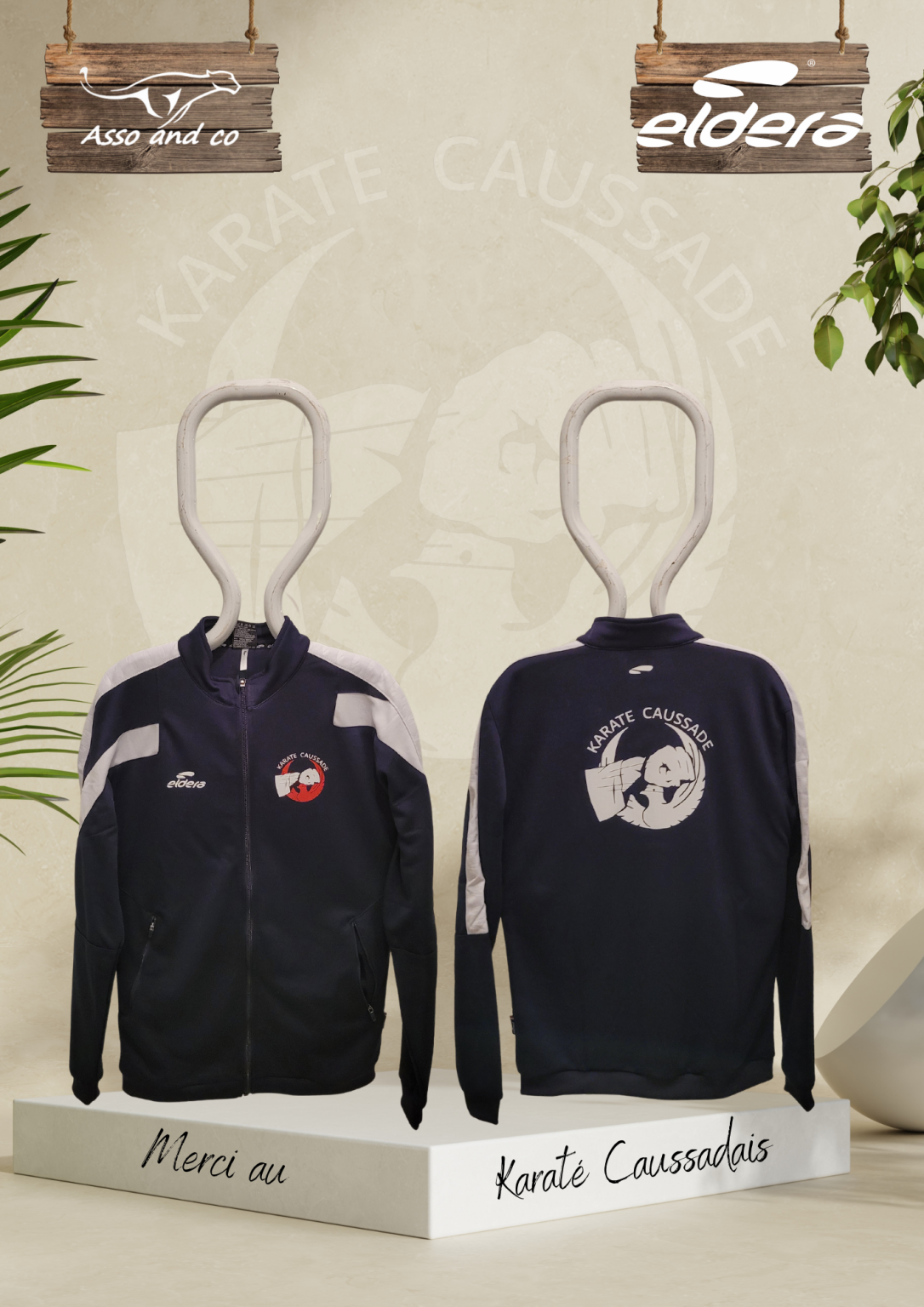 Demi Zip Caussade Karaté