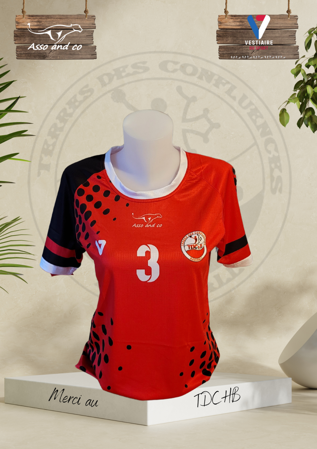 Maillot TDCHB Réalisation Asso and Co