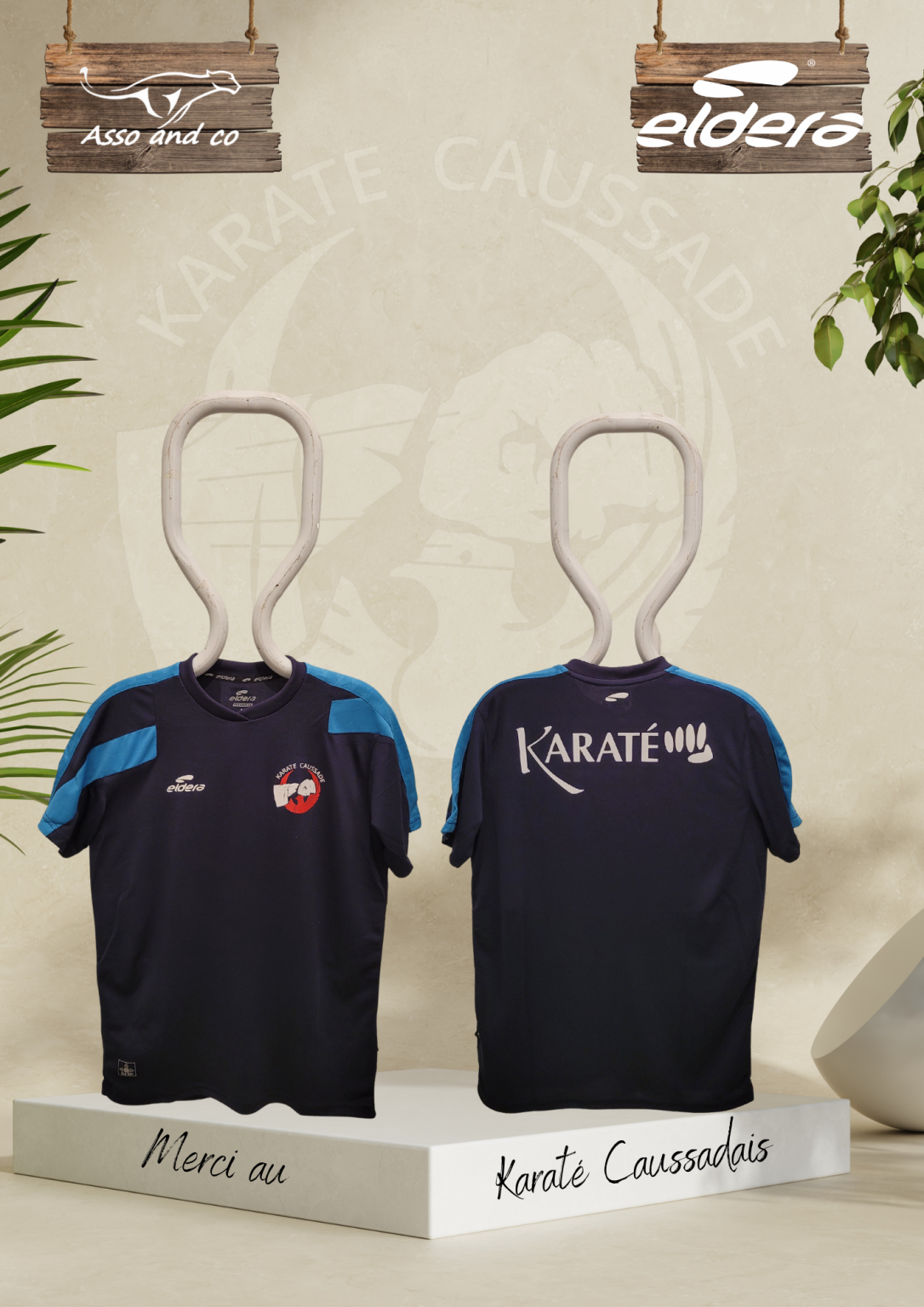 T-Shirt Caussade Karaté