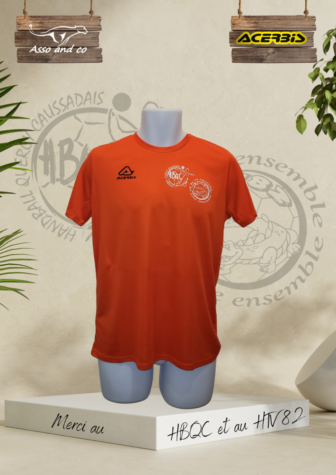 Maillot HTV82 et HBQC