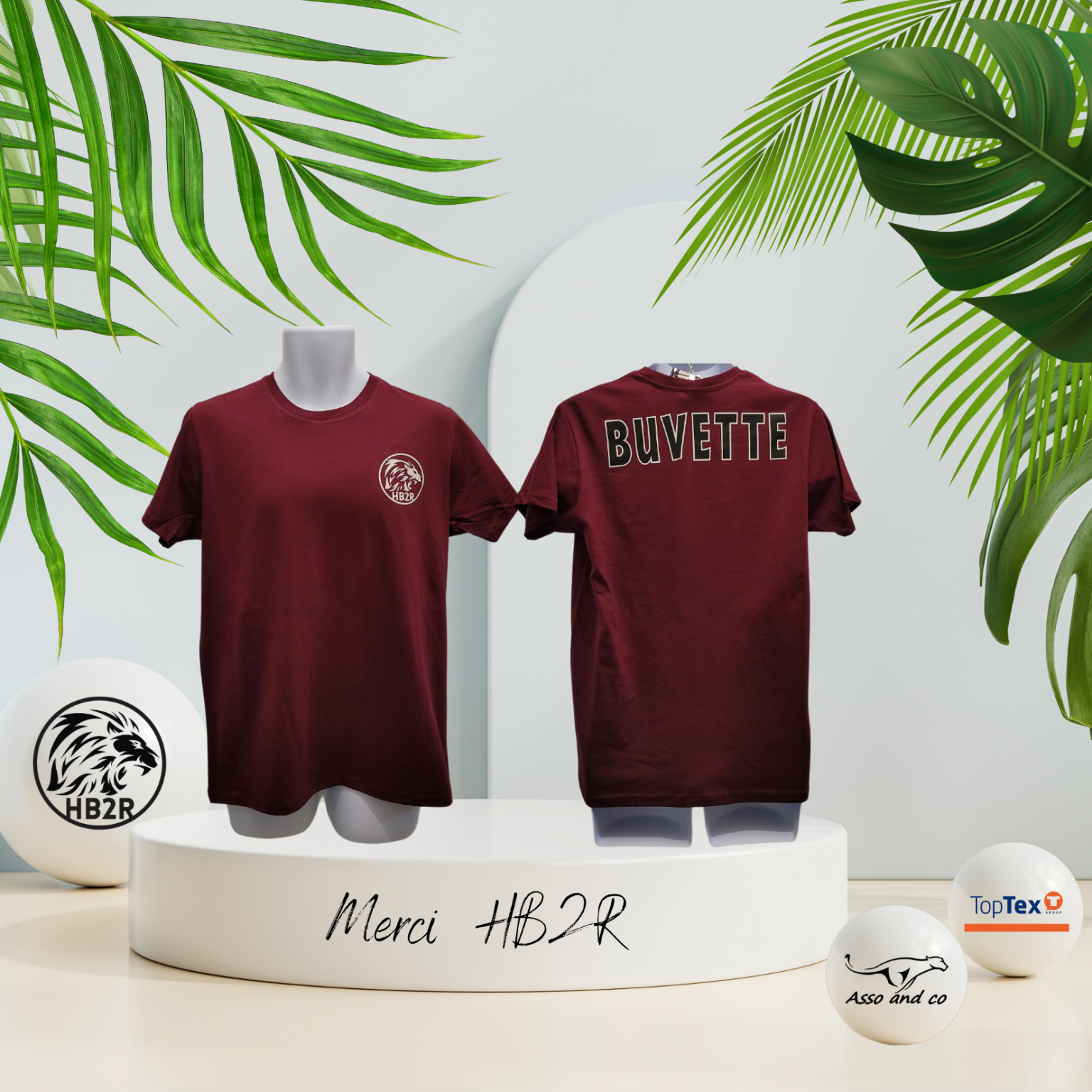 T-shirt bénévole HB2R