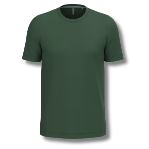 K356 – T-shirt col rond manches courtes homme