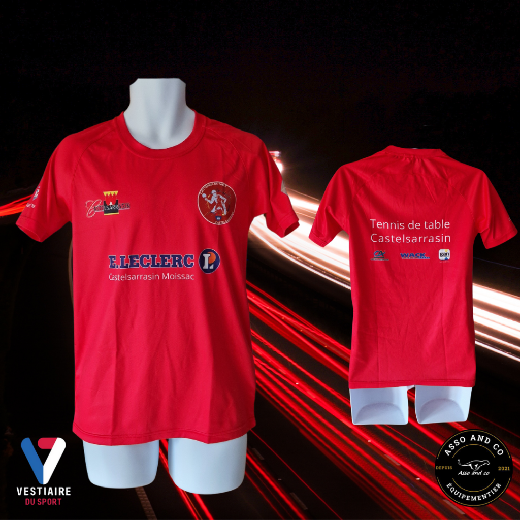 Maillot Castelsarrasin Tennis de table