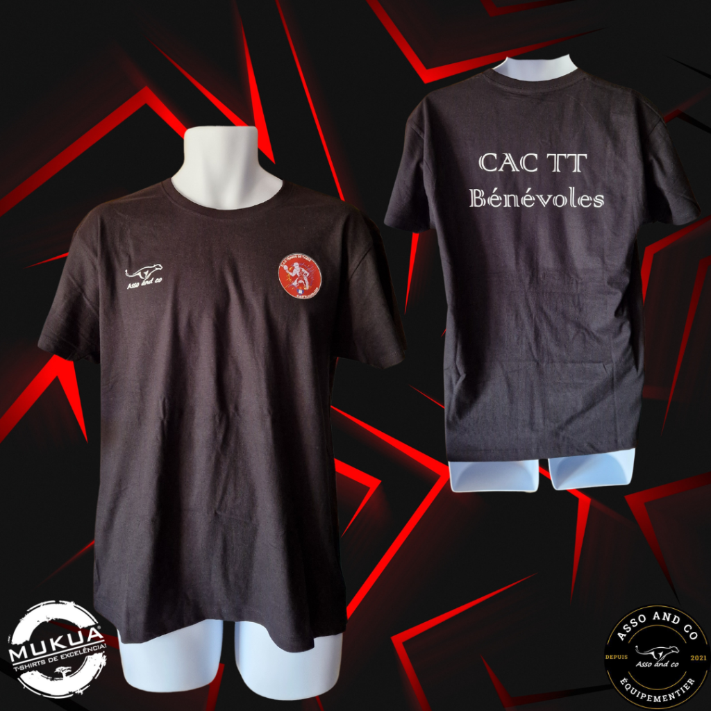 T-shirt CAC tennis de table