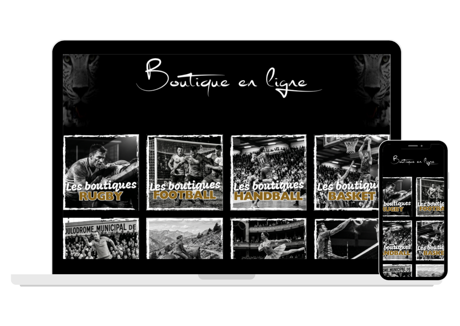 Les boutiques en ligne clubs chez Asso and Co