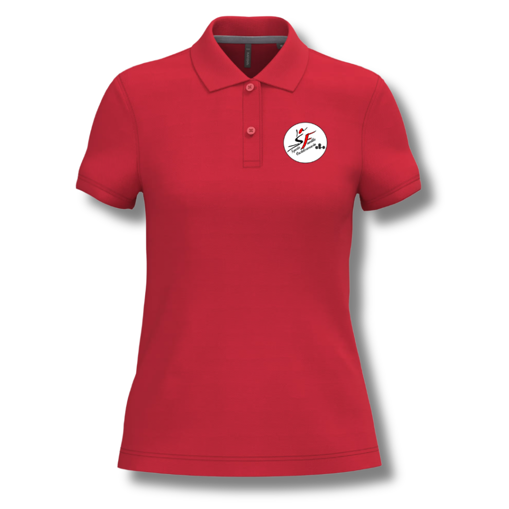 K242 - Polo manches courtes femme - SF